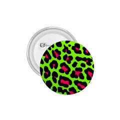 Neon Green Leopard Print 1 75  Buttons by allthingseveryone