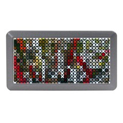 Christmas Cross Stitch Background Memory Card Reader (mini) by Celenk