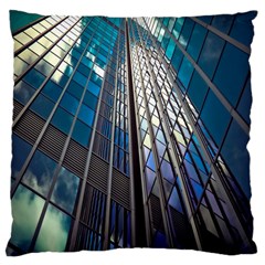 Architecture Skyscraper Large Cushion Case (one Side) by Celenk