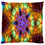 Kaleidoscope Pattern Ornament Large Flano Cushion Case (Two Sides) Back
