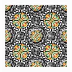 Beveled Geometric Pattern Medium Glasses Cloth (2-side) by linceazul