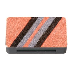 Fabric Textile Texture Surface Memory Card Reader With Cf by Celenk