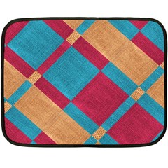 Fabric Textile Cloth Material Double Sided Fleece Blanket (mini)  by Celenk