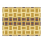 Textile Texture Fabric Material Double Sided Flano Blanket (Mini)  35 x27  Blanket Back