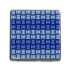 Textiles Texture Structure Grid Memory Card Reader (square) by Celenk