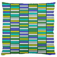 Color Grid 03 Standard Flano Cushion Case (one Side) by jumpercat