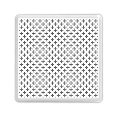 Black Cross Memory Card Reader (square)  by jumpercat