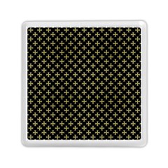 Yellow Cross Memory Card Reader (square)  by jumpercat