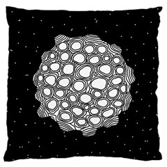 Strange Planet Large Cushion Case (one Side) by jumpercat