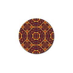 Geometric Pattern Golf Ball Marker (4 Pack) by linceazul