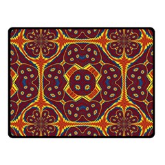 Geometric Pattern Fleece Blanket (small) by linceazul