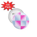 Gradient Blue Pink Geometric 1.75  Buttons (100 pack)  Front
