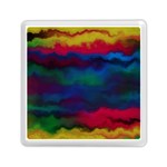 Watercolour Color Background Memory Card Reader (Square)  Front