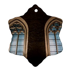 Church Window Church Snowflake Ornament (two Sides) by BangZart