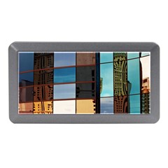 Glass Facade Colorful Architecture Memory Card Reader (mini) by BangZart