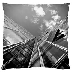 Architecture Skyscraper Large Flano Cushion Case (one Side) by BangZart