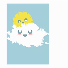 Cloud Cloudlet Sun Sky Milota Small Garden Flag (two Sides) by BangZart