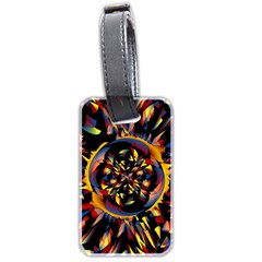 Spiky Abstract Luggage Tags (two Sides) by linceazul