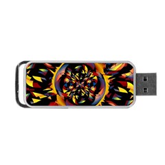 Spiky Abstract Portable Usb Flash (two Sides) by linceazul