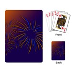 Sylvester New Year S Day Year Party Playing Card Back