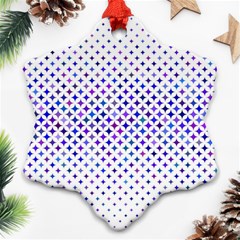 Star Curved Background Geometric Ornament (snowflake) by BangZart