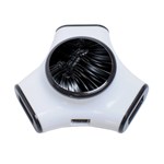 Fractal Mathematics Abstract 3-Port USB Hub Front