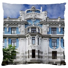 Squad Latvia Architecture Large Flano Cushion Case (one Side) by Celenk