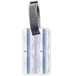 Plank Pattern Image Organization Luggage Tags (Two Sides) Front
