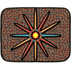 Star Double Sided Fleece Blanket (mini)  by linceazul