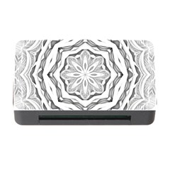 Mandala Pattern Floral Memory Card Reader With Cf by Celenk