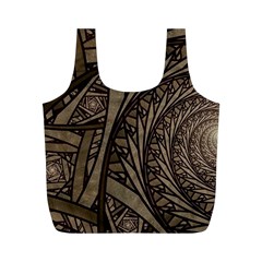 Abstract Pattern Graphics Full Print Recycle Bags (m)  by Celenk