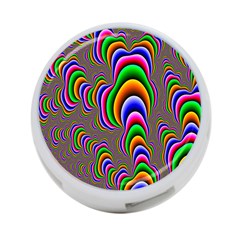 Fractal Background Pattern Color 4-port Usb Hub (one Side) by Celenk