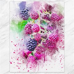 Blackberry Fruit Art Abstract Canvas 18  X 24   by Celenk