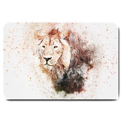 Lion Animal Art Abstract Large Doormat 