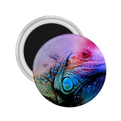 Lizard Reptile Art Abstract Animal 2 25  Magnets by Celenk