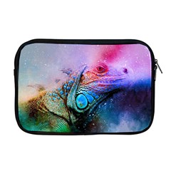 Lizard Reptile Art Abstract Animal Apple Macbook Pro 17  Zipper Case by Celenk