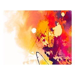 Paint Splash Paint Splatter Design Double Sided Flano Blanket (large)  by Celenk