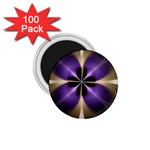 Fractal Glow Flowing Fantasy 1.75  Magnets (100 pack)  Front