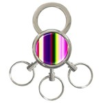 Abstract Background Pattern Textile 2 3-Ring Key Chains Front