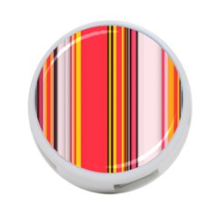 Abstract Background Pattern Textile 4-port Usb Hub (one Side) by Celenk