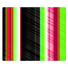 Abstract Background Pattern Textile Double Sided Flano Blanket (small)  by Celenk