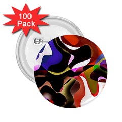 Abstract Background Design Art 2 25  Buttons (100 Pack)  by Celenk
