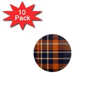 Abstract Background Pattern Textile 6 1  Mini Magnet (10 pack)  Front