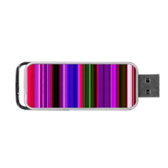 Abstract Background Pattern Textile 4 Portable Usb Flash (two Sides) by Celenk