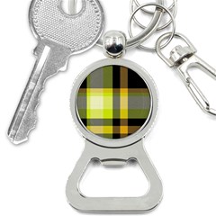 Tartan Abstract Background Pattern Textile 5 Button Necklaces by Celenk