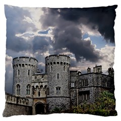Castle Building Architecture Large Flano Cushion Case (one Side) by Celenk