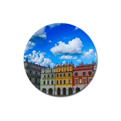 Buildings Architecture Architectural Magnet 3  (round) by Celenk