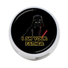 Darth Vader Cat 4-port Usb Hub (two Sides)  by Valentinaart
