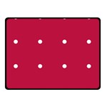 Red Dot Double Sided Fleece Blanket (Small)  45 x34  Blanket Front