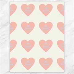 Cupcake White Pink Canvas 18  X 24   by snowwhitegirl